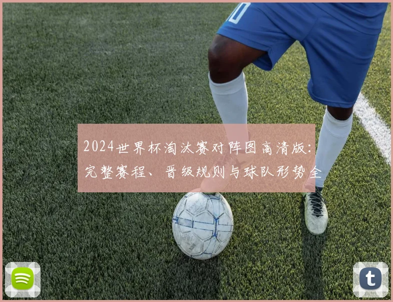 2024世界杯淘汰赛对阵图高清版：完整赛程、晋级规则与球队形势全解析